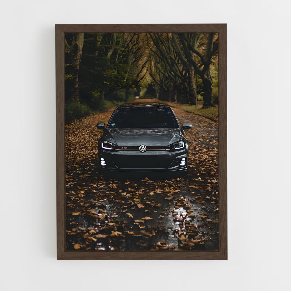 Poster Route des Arbres – affiche Volkswagen (vue 5)